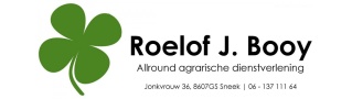 Roelof J. Booy Dienstverlening Roelof J. Booy Dienstverlening